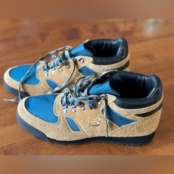 New Balance Other - New Balance Rainier Hiking Boots Men’s 12 Tan/Teal